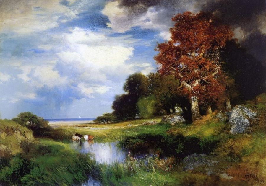Thomas Moran View of East Hampton